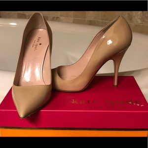 Kate Spade ♠️ Licorice Powder Patent Pump